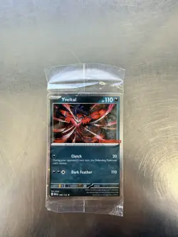 Pokemon Yveltal Promo Card Sealed, Stamped, GameStop Exclusive - Image 1