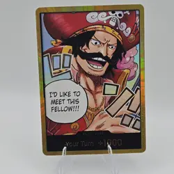 Bandai One Piece Gol D. Roger Don!! Card Holo Card Game English Standard - Image 1