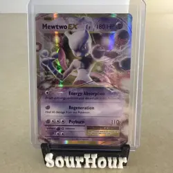 Pokemon Card: Mewtwo EX 52/108 XY Evolutions Ultra Rare! NM - Image 1
