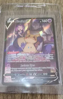 Lot Of 2 Pokemon Cards Mimikyu Genesect - Image 2
