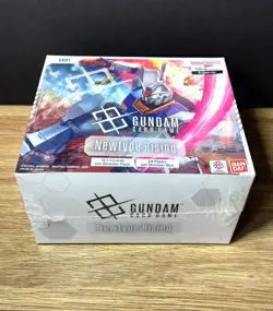 Gundam Card Game GD01 Newtype Rising Booster Box English - NO Shipments USA - Image 1