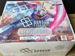 Gundam Card Game GD01 Newtype Rising Booster Box English - NO Shipments USA - Image 2
