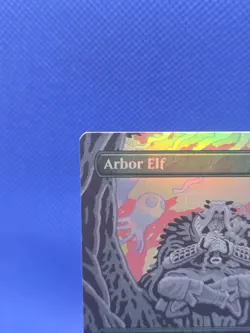 Magic the Gathering Secret Lair Drop Arbor Elf 1317 Rainbow Foil Rare NM - Image 3