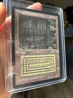 Bayou X1 Mtg German Foreign Black Border FBB Revised Nm/Nm- - Image 1