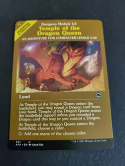 MTG Temple of the Dragon Queen Showcase - Adventures in the Forgotten Realms NM - Image 1