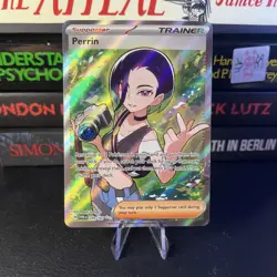 Pokemon Card TCG - Perrin 209/167 - Twilight Masquerade - Ultra Rare - NM ⭐ - Image 1