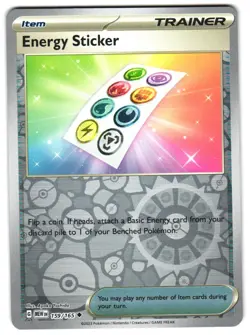 Energy Sticker 159/165 Reverse Holo SV: Scarlet & Violet 151 English Pokemon NM - Image 1