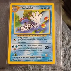 Pokemon TCG Poliwhirl 44/75 Neo Discovery 70 HP Uncommon Regular 2001 English - Image 1