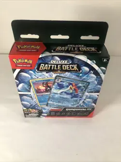 POKEMON TCG: DELUXE BATTLE DECKS (QUAQUAVAL EX) FACTORY SEALED NEW - Image 4