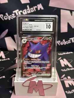 CGC 10 Gengar EX 193/162 Ultra Rare Holo Temporal Forces Pokemon Gem Mint - Image 1