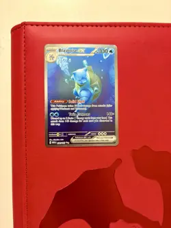 Pokemon Blastoise ex 200/165 Scarlet & Violet 151 Special Illustration Rare Holo - Image 2