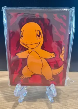 NEW Pokemon Obsidian Flames Charmander Sleeves from ETB 65 Sealed - Image 1
