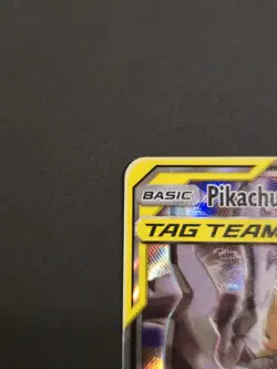 Pokemon Pikachu & Zekrom GX Black Star Promo TCG Card Full Art SM168 - Image 2