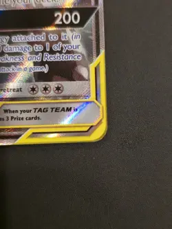 Pokemon Pikachu & Zekrom GX Black Star Promo TCG Card Full Art SM168 - Image 4