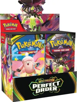 Pokemon TCG: Mega Evolution - Perfect Order Booster Box NEW/SEALED (Pre-Order) - Image 1