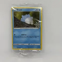 Pokemon TCG Snom 084/264 Holiday Advent Calendar Holo Snowflake NEW SEALED - Image 1