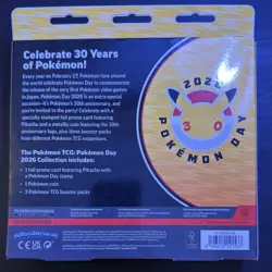 Pokemon TCG Pokemon Day 2026 Collection Box 30th Anniversary |BRAND NEW SEALED - Image 2