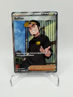 Pokemon TCG Ruffian 181/159 Ultra Rare Full Art Holo Journey Together JTG - Image 1