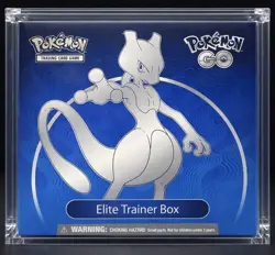 Pokemon GO Elite Trainer Box Sealed ETB Display Ready w/ Acrylic Case 820650850509 - Image 1