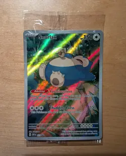 Pokemon 151 ENGLISH - SNORLAX - SEALED - BLACK STAR PROMO HOLO - SVP 051 - Image 1