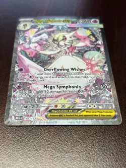Pokemon Mega Gardevoir EX Full Art Holo 178/132 Me01 Mega Evolution 360 HP - Image 2