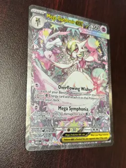 Pokemon Mega Gardevoir EX Full Art Holo 178/132 Me01 Mega Evolution 360 HP - Image 3