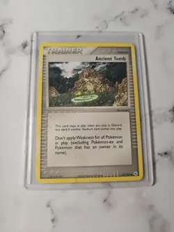 2004 POKEMON EX HIDDEN LEGENDS 87 ANCIENT TOMB LP - Image 1