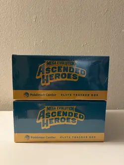 SEALED Brand New Mega Evolution-Ascended Heroes Pokemon Center Elite Trainer Box - Image 3