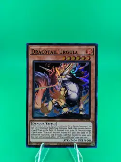 Yu-Gi-Oh! Dracotail Urgula JUSH-EN004 Super Rare - Image 1