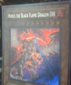 Yugioh: Horus The Black Flame Dragon LV8 - EEN-ENSE1 - Secret Rare Limited Ed LP - Image 5