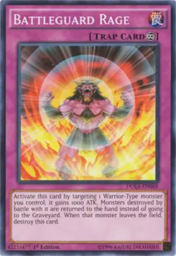 Battleguard Rage - DUEA-EN068 - Common - 1st Edition - Lightly Played - Image 1