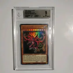 Yugioh Slifer The Sky Dragon Ultra Pharaoh's Rare KICO-EN063 1st Edition M/NM - Image 1