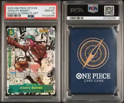 2025 One Piece Op12 En Jewelry Bonney Manga Alt Art PSA 10 #118 - Image 3