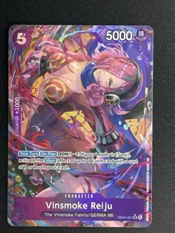 Vinsmoke Reiju (Alternate Art) EB03-031 Extra Booster: One Piece Heroines - Image 1