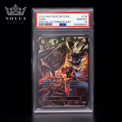 2025 One Piece - Sabo OP07-118 SP Carrying On His Will PSA 10 - Image 1