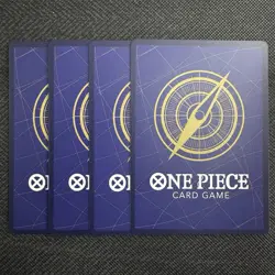 4X Silver Rayleigh Playset - OP14-108 Rare NM - The Azure Sea's Seven -One Piece - Image 2