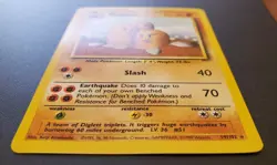 NM Pokemon TCG Dugtrio Base Set Unlimited Rare Card 19/102 non-holo WOTC Vintage - Image 2