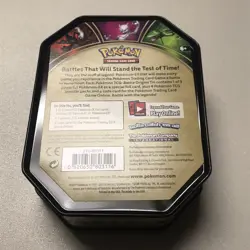 POKEMON Trading Card Battle Origins Rayquaza Tin 2017 TIN ONLY NO CARDS Incl - Image 2
