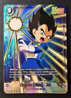 Vegeta (Mini) : DA - FB06-036 (Gold) - Fusion World Promotion Cards and Packs - Image 1