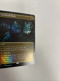 Cavern Of Souls Borderless Foil Card #402 MTG LP - Image 2