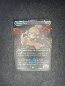 Tataru Taru (Borderless) (Chocobo Track Foil) Commander: Final Fantasy Foil - Image 1