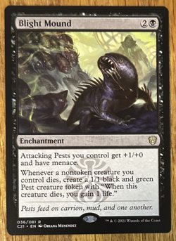 MTG Commander 2021, Blight Mound - Image 1