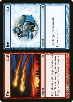2x Fire // Ice Commander 2011 LP MTG - Image 1