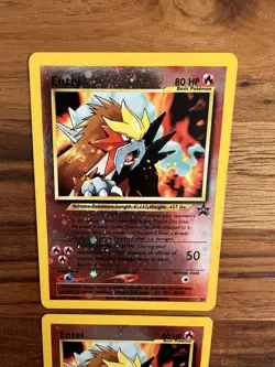 Pokemon TCG Entei Wizards Black Star Promos 34 Holo Promo Promo (LOT OF 2) - Image 4