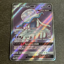 Nihilego GX 103/111 Crimson Invasion Ultra Rare Pokemon TCG - Image 1