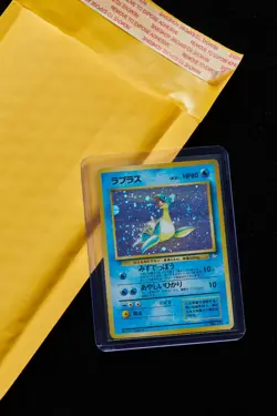 [B] 1997 Pokemon Fossil #131 Lapras - Holo Japanese - Image 1