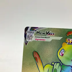 Mew VMAX 268/264 Holo Secret Rare SWSH08 Fusion Strike Pokemon LP #1 - Image 2