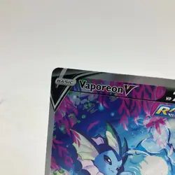 Vaporeon V SWSH181 Holo SWSH Sword & Shield Promo Cards Pokemon LP - Image 2