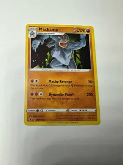 Machamp SWSH053 Pokemon Sword & Shield Black Star Promo Cosmos Holo Card - Image 1