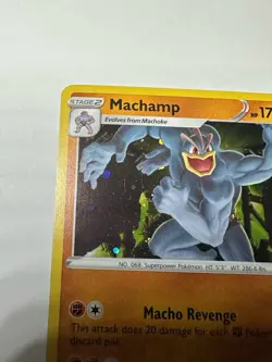 Machamp SWSH053 Pokemon Sword & Shield Black Star Promo Cosmos Holo Card - Image 2